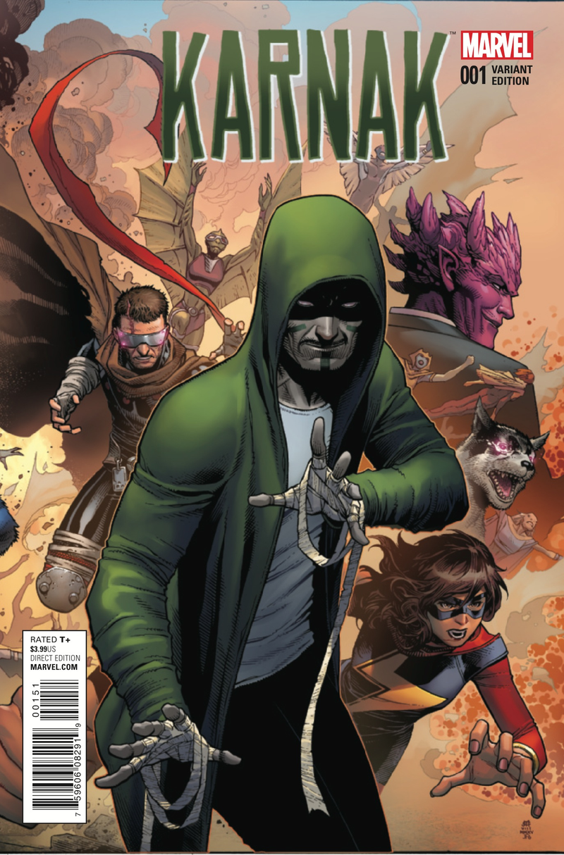 Variant cover by Jim Cheung